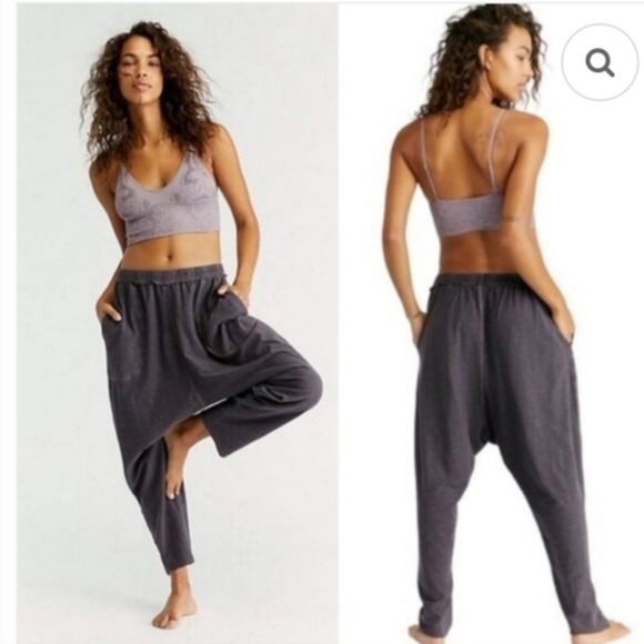 Free People Intimately Catching Feels Joggers In Rustworthy Size M - Picture 2 of 11